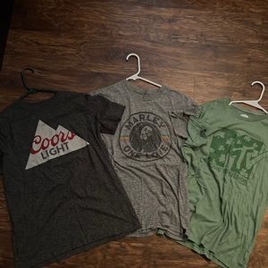 3 mens shirts sold as one lot